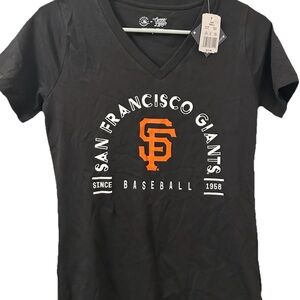 San Francisco Giants x Campus Lifestyle Women’s Black Short Sleeve Tee